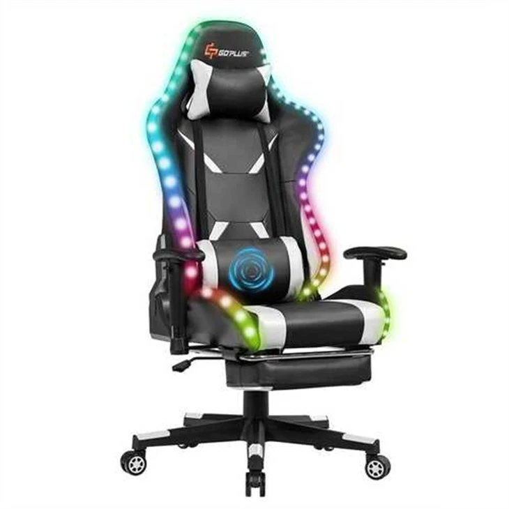 rgb light gaming chair